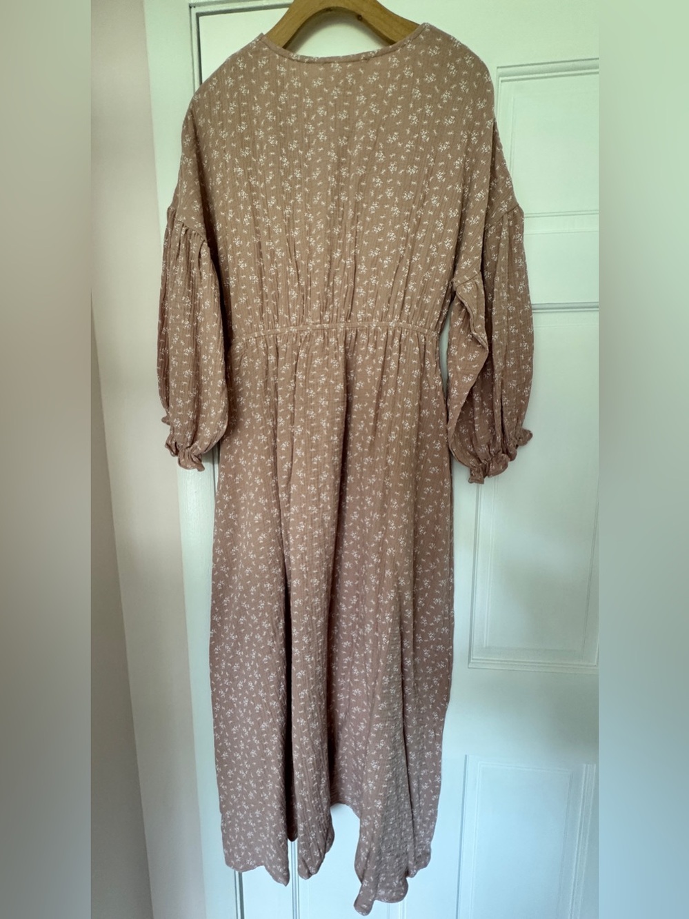 NWT, Worth Collective 100% Cotton Dress, M, Rose Foliage - Picture 12 of 17